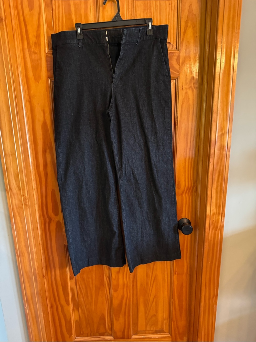 Nine West Blue Wide-Leg Women's Trousers